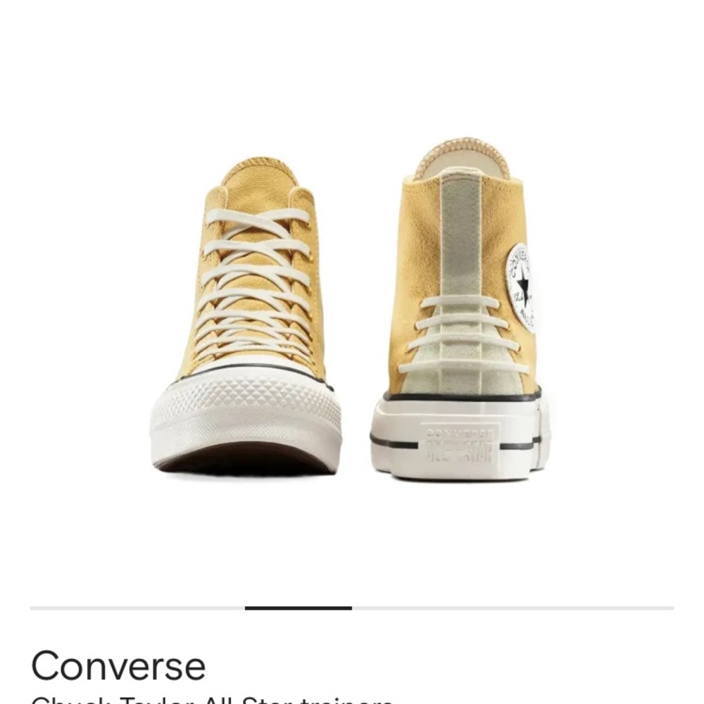 Converse Beige High-Top Sneakers